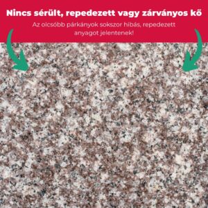 Brown star gránit - fedkő