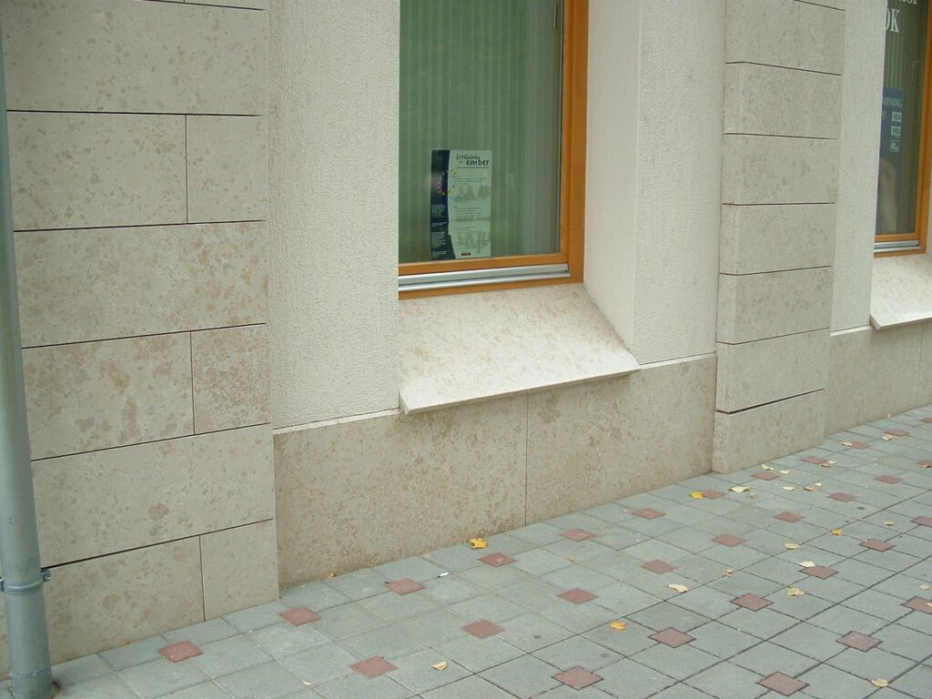 jura mészkő párkány